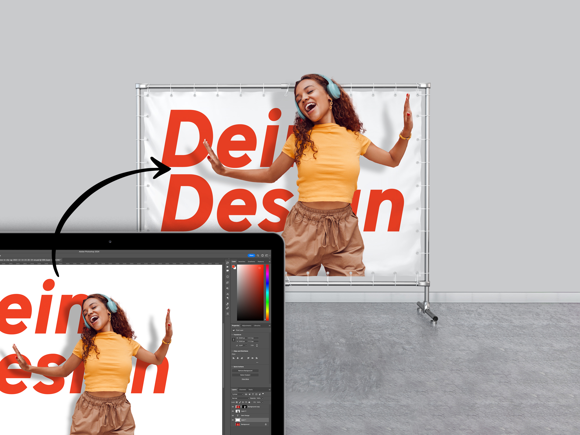 Wir drucken Dein Design. In hoher Qualität. Zum unschlagbaren Preis.